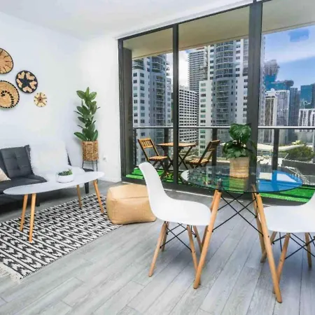 Ferienwohnung Chic Boho Studio In Downtown Miami